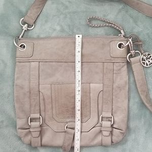 The Sak convertible leather crossbody clutch bag